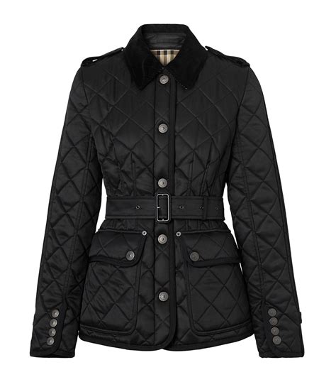 cheap burberry brit quilted jacket|Burberry diamond quilted jacket women's.